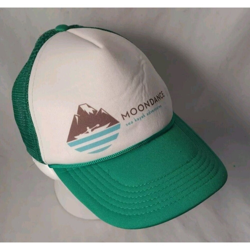 Moondance Sea Kayak Adventures Bellingham WA Snapback Trucker Hat/Cap-EXCELLENT!
